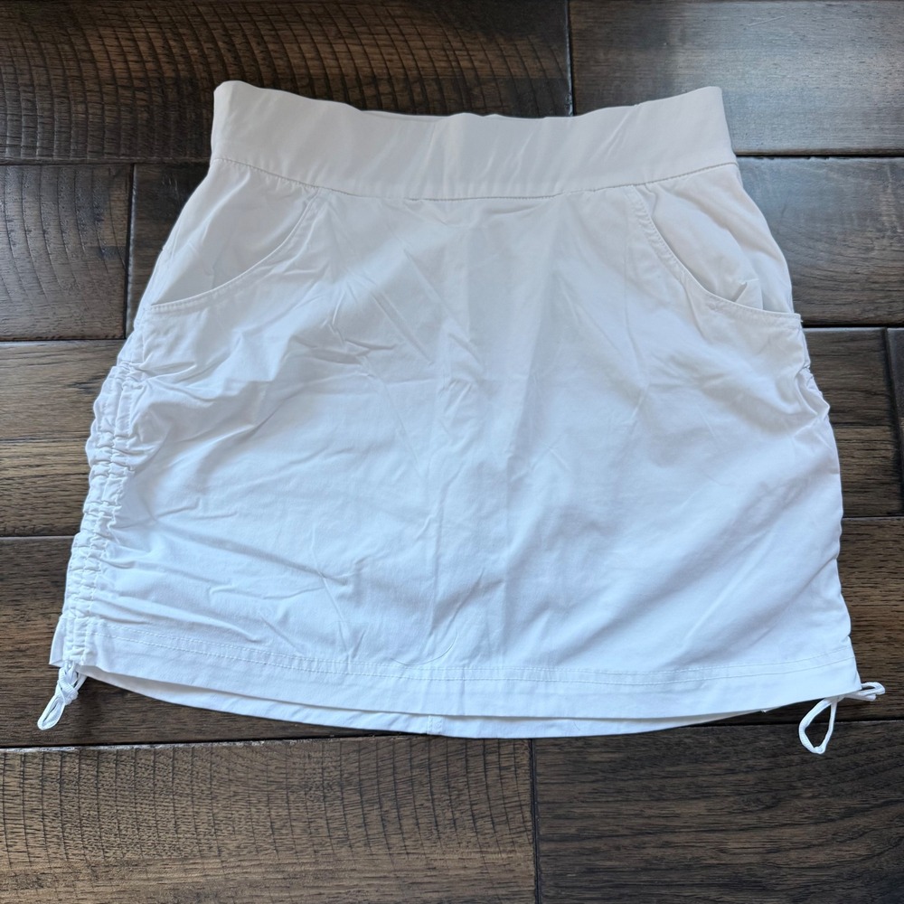 Columbia Women's S Skort White Side‎ Drawstring Pockets